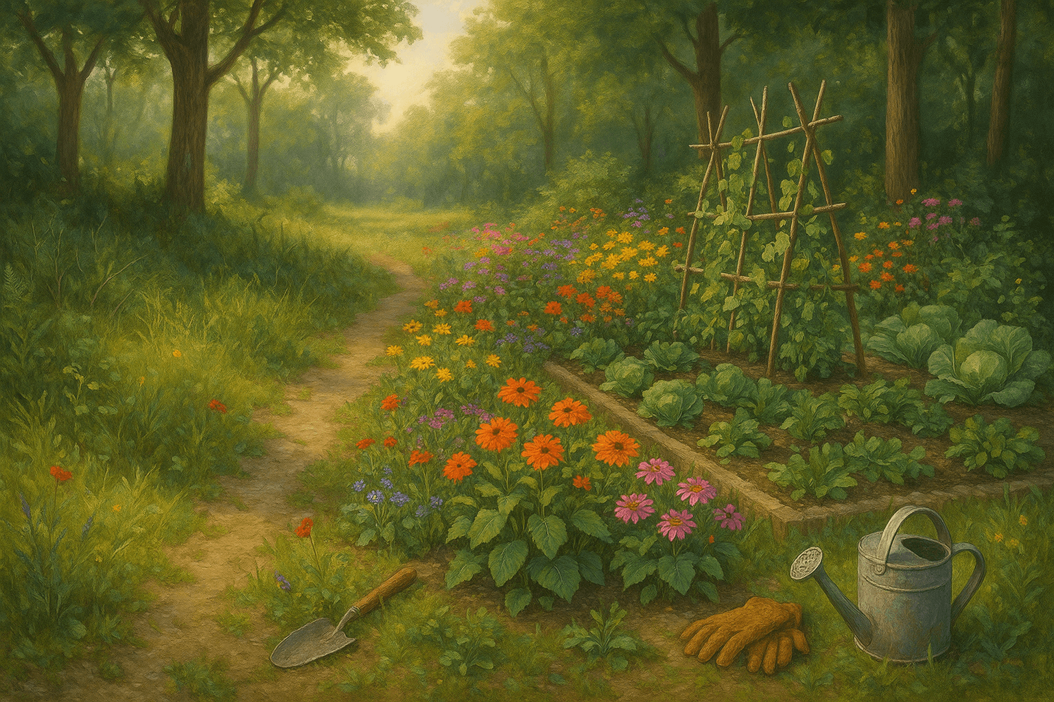 We cultivate our garden, because the world is not ours. — Voltaire