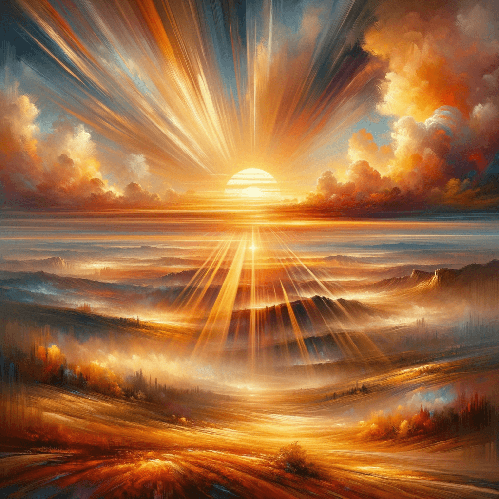 在每一缕阳光的温暖中,都蕴含着一个新生的希望。