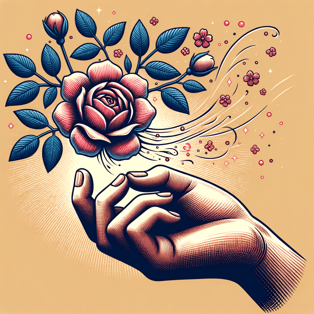 Sé como la flor que da su fragancia incluso a la mano que la aplasta. - Ali Ibn Abi Talib