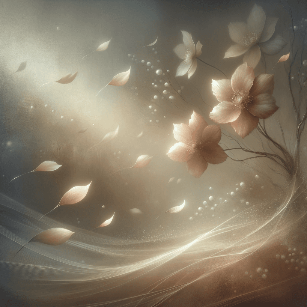 Each petal that falls from a flower carries with it the whisper of a past secret.