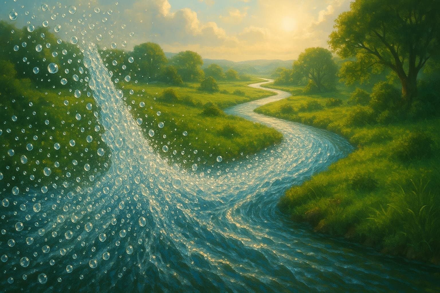 千滴成河。——非洲谚语