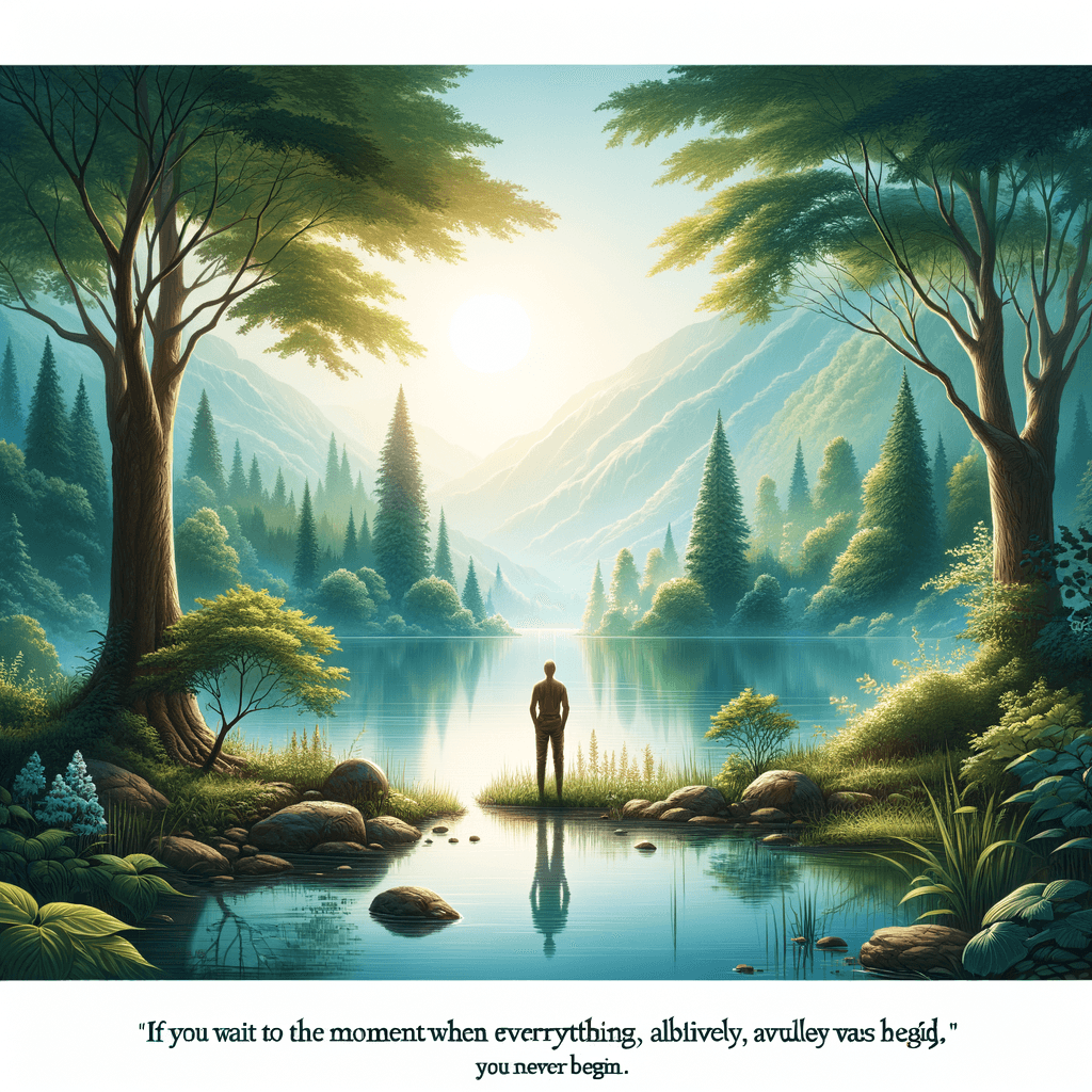 Si esperamos el momento en que todo, absolutamente todo esté listo, nunca comenzaremos. — Ivan Turgenev