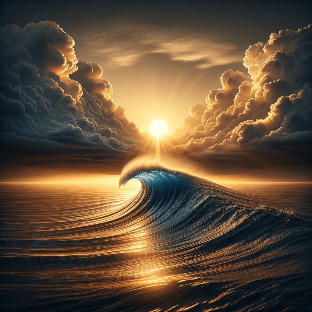 The crest of the wave is the highest point of the ocean, and in life, storms bring new horizons. — Gitanjali Ghei