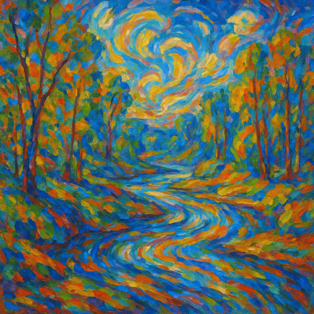 Vivimos en un arcoíris de caos. — Paul Cézanne