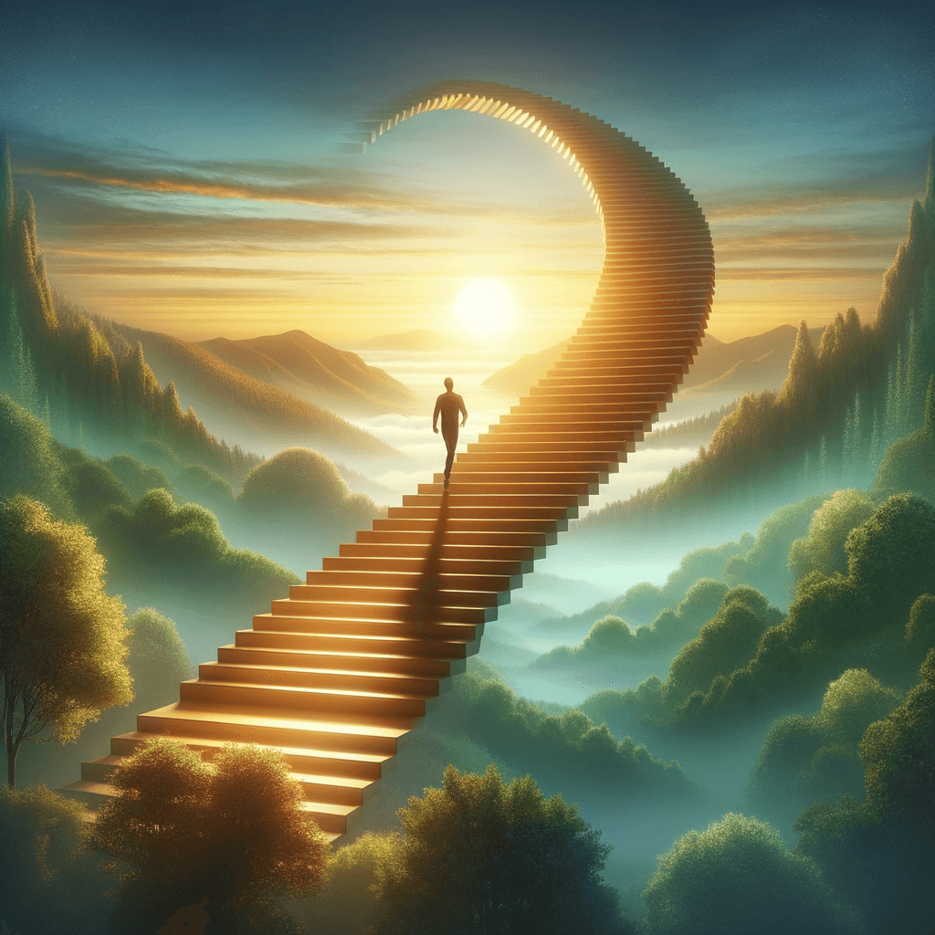 It is not enough to stare up the steps; we must step up the stairs. — Vaclav Havel