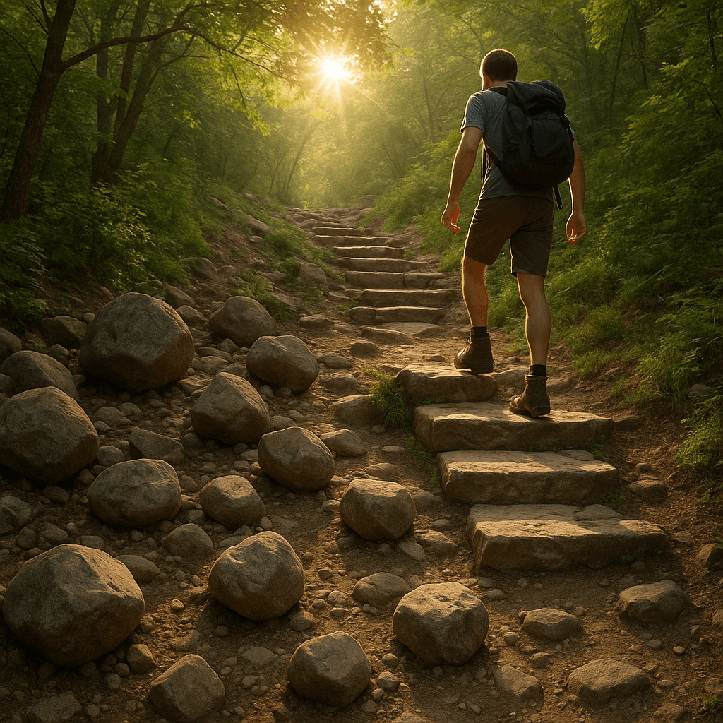 The difference between stumbling blocks and stepping stones is how you use them. — Unknown attributed to Clarence Day