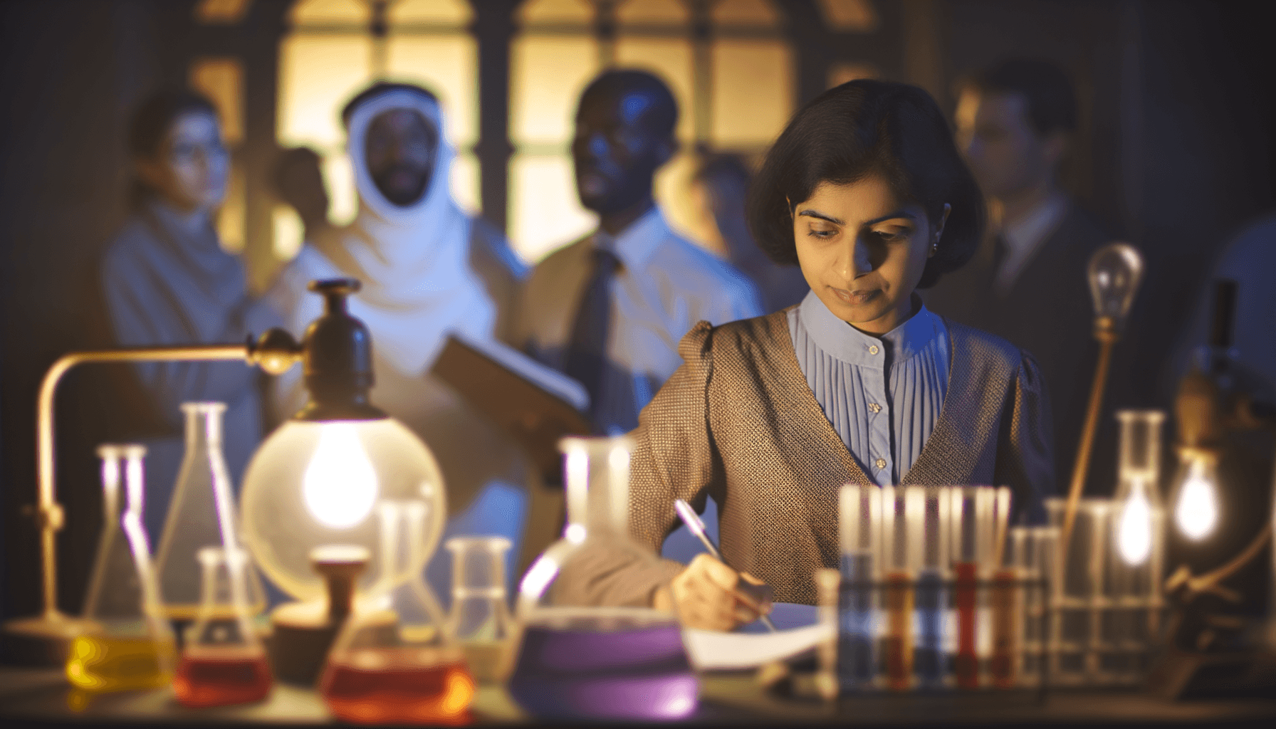 Act with a purpose, and don't let anything distract you. — Marie Curie