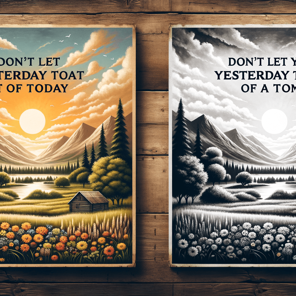 No dejes que el ayer ocupe demasiado el día de hoy. – Will Rogers