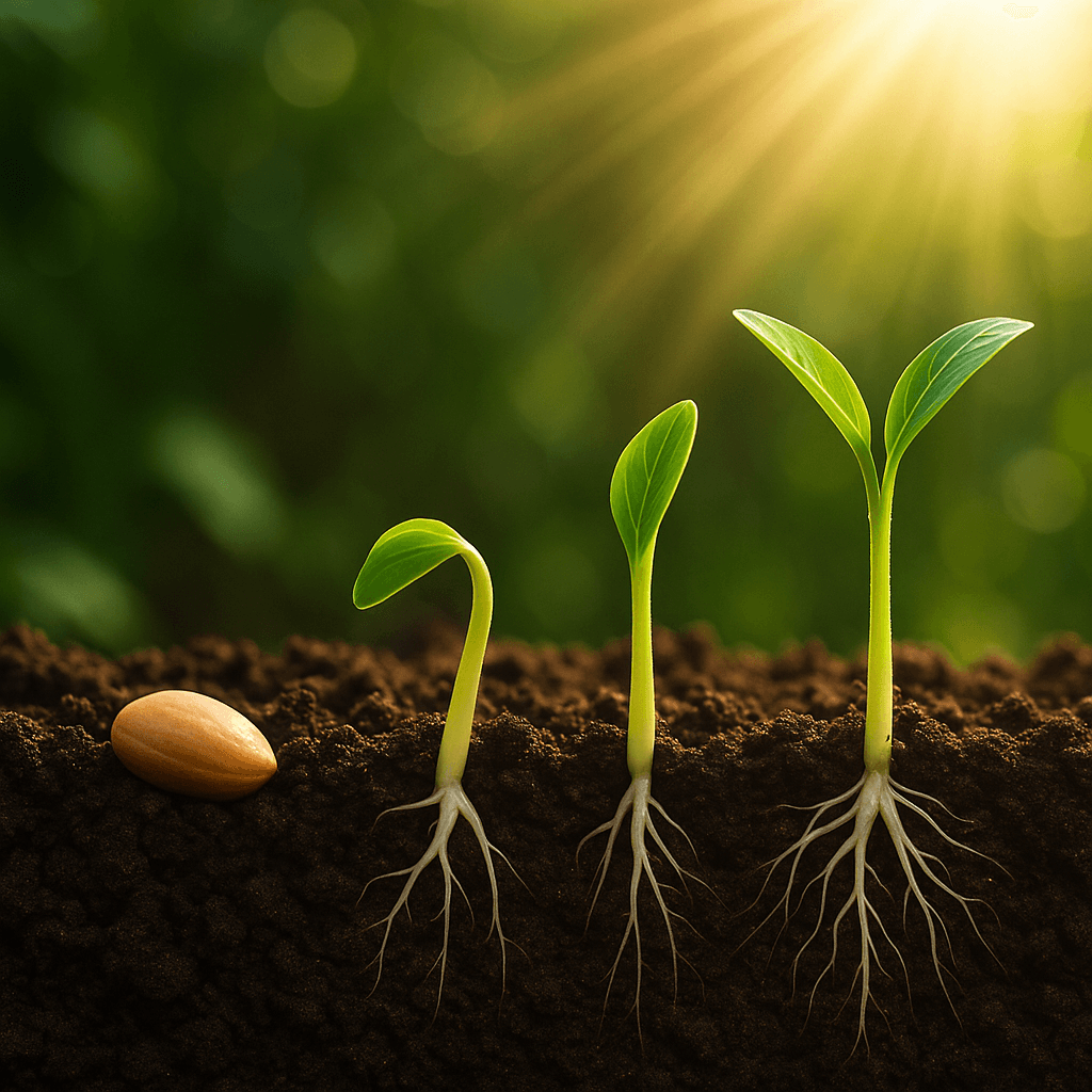 Las semillas de la grandeza se plantan en el suelo de la preparación. — John Maxwell