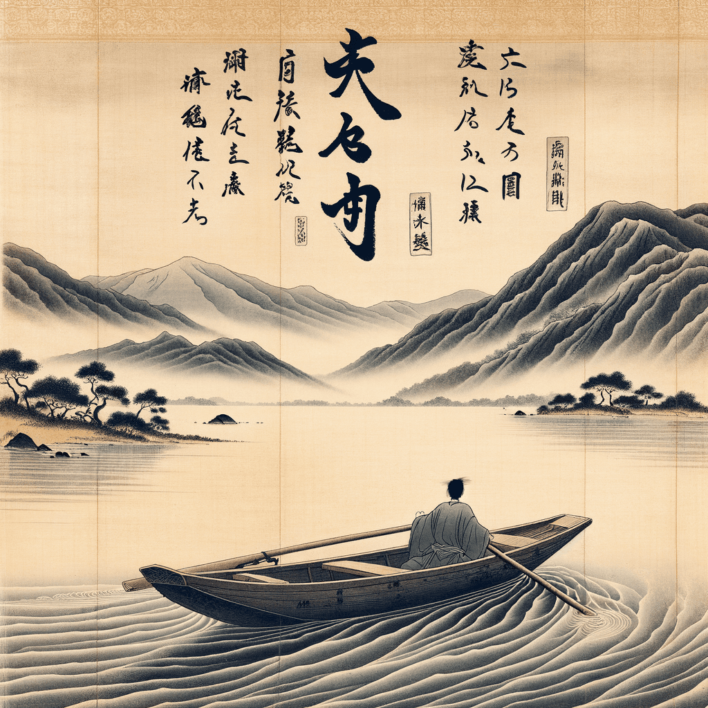 Cuando no hay viento, rema. - Proverbio japonés