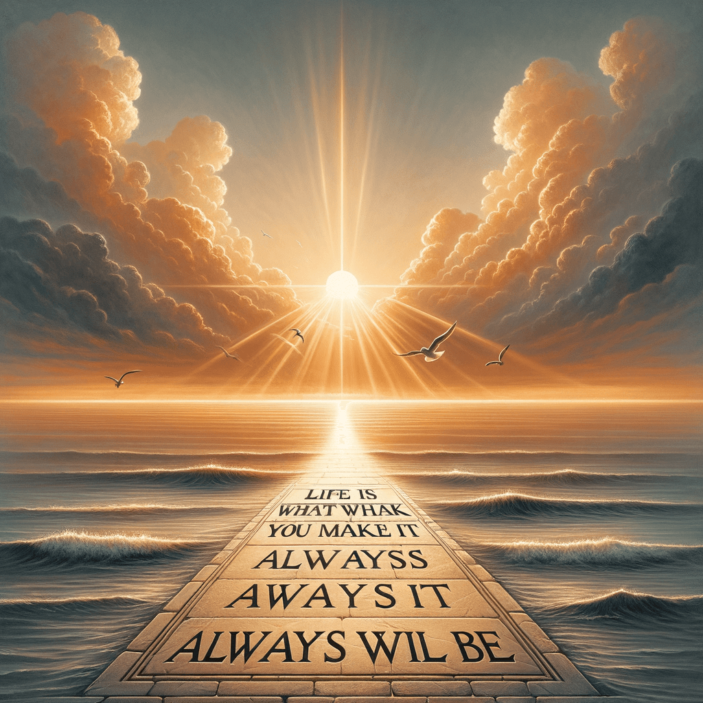 Life is what we make it, always has been, always will be. — Eleanor Roosevelt, USA.