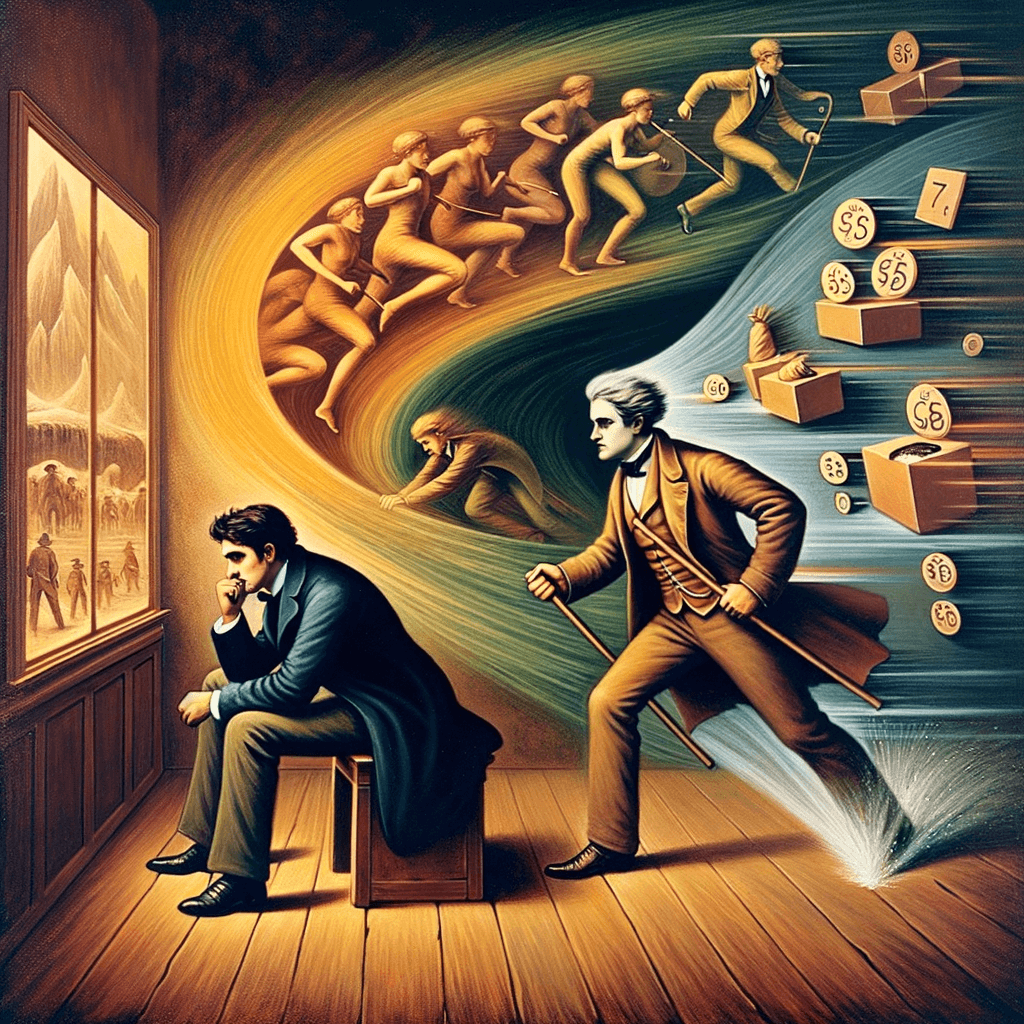 Las cosas buenas vienen a quienes saben esperar, pero solo las cosas que dejan aquellos que se esfuerzan. — Abraham Lincoln