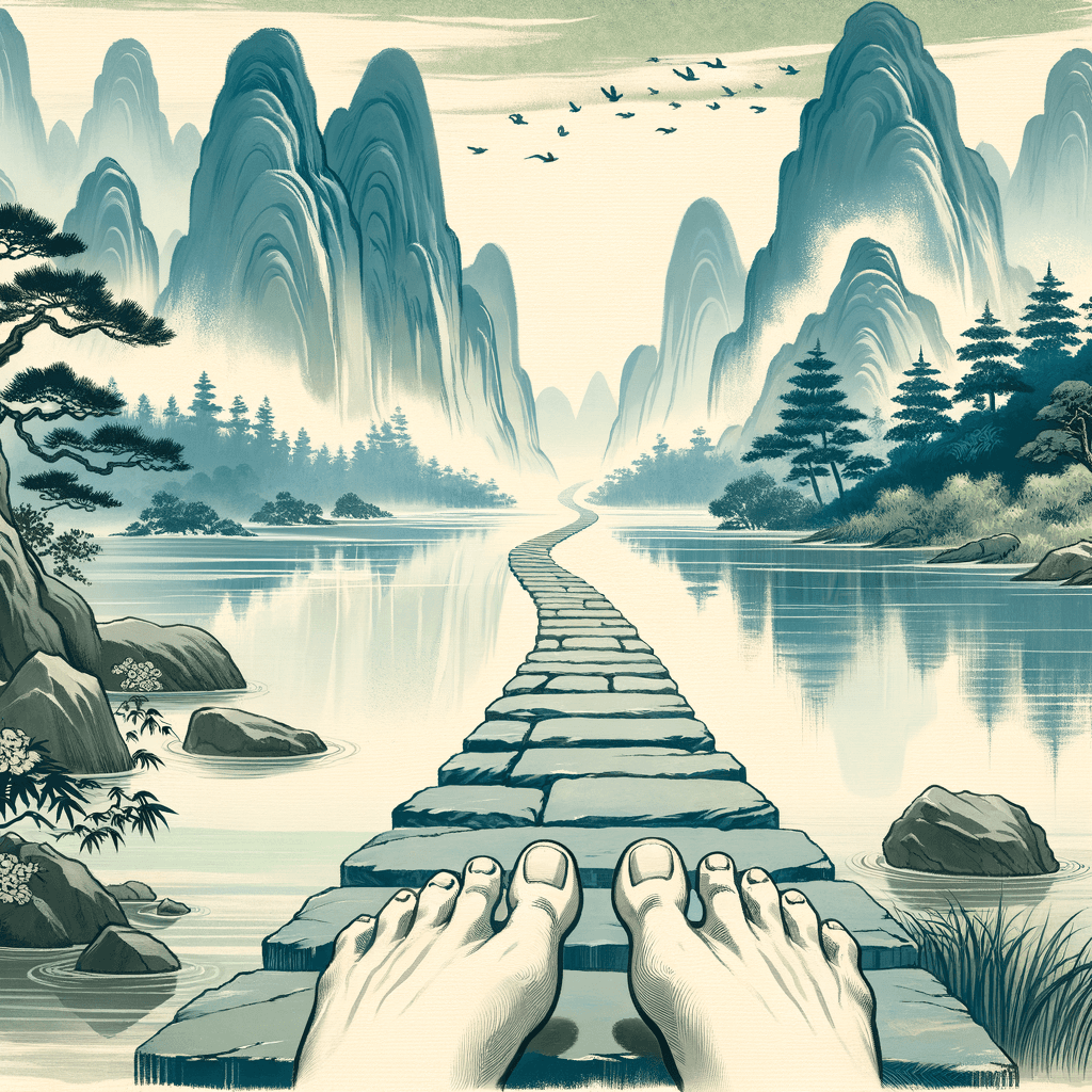 A journey of a thousand miles begins with a single step.