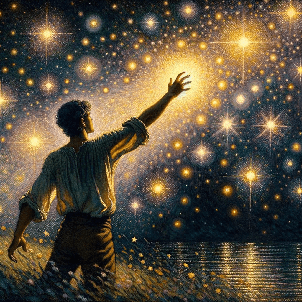 It is not in the stars to hold our destiny but in ourselves. — William Shakespeare