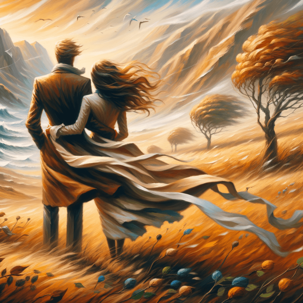 爱就像风,你看不见它,但你能感觉到它。