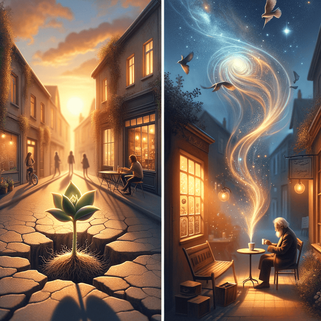 Busca lo milagroso en lo mundano. — Desconocido