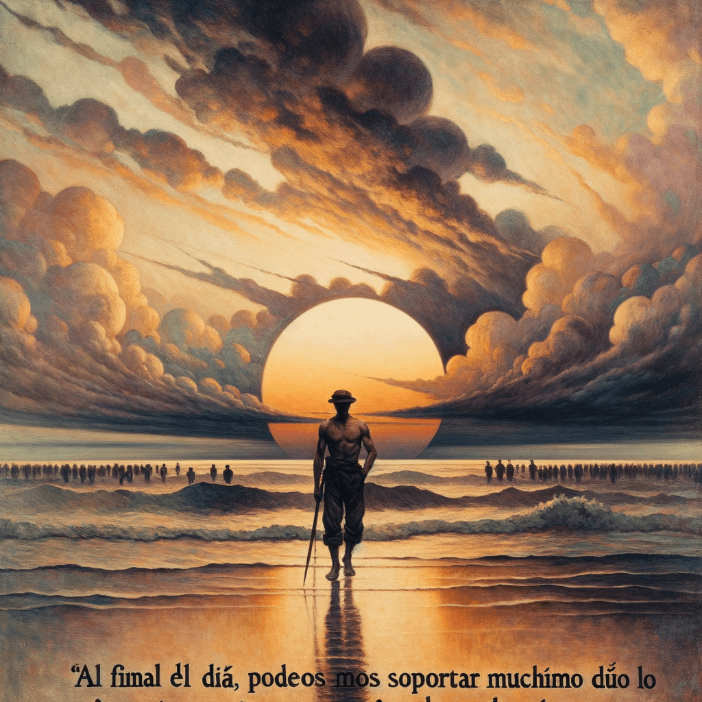 Al final del día, podemos soportar mucho más de lo que pensamos que podemos. - Frida Kahlo