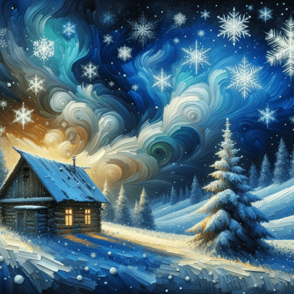 En cada copo de nieve que cae, hay un susurro del invierno.