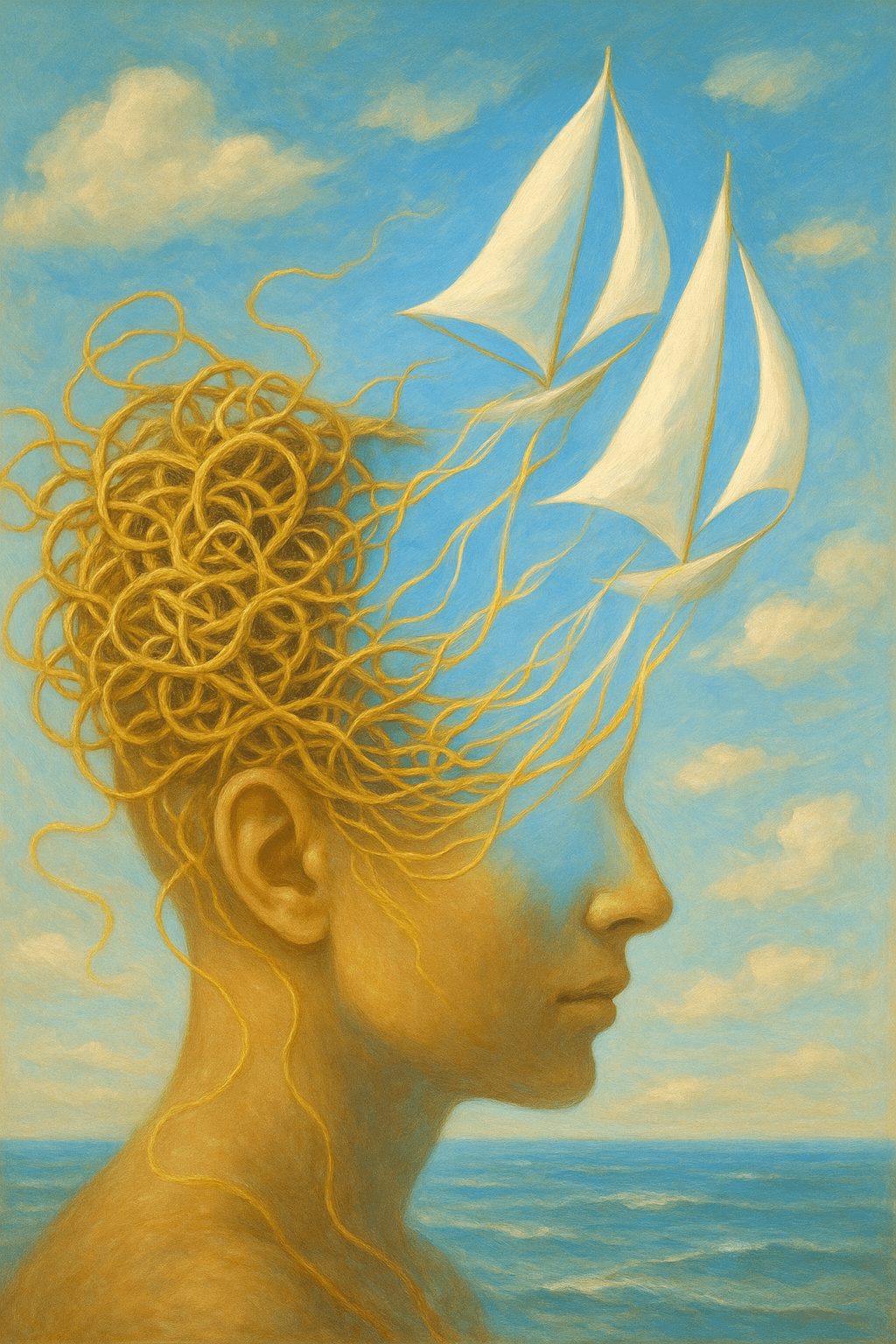 Undo the knots in your mind to free the sails of your spirit. — Paulo Coelho