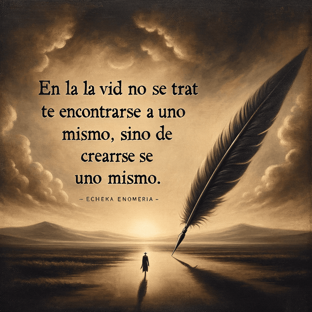 In life, it is not about finding oneself, but about creating oneself. - George Bernard Shaw