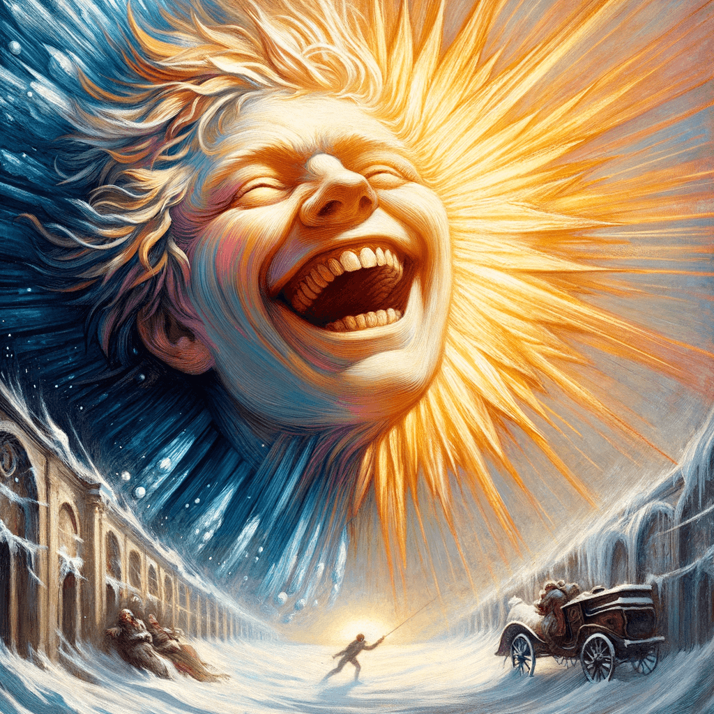 La risa es el sol que ahuyenta el invierno del rostro humano. - Victor Hugo