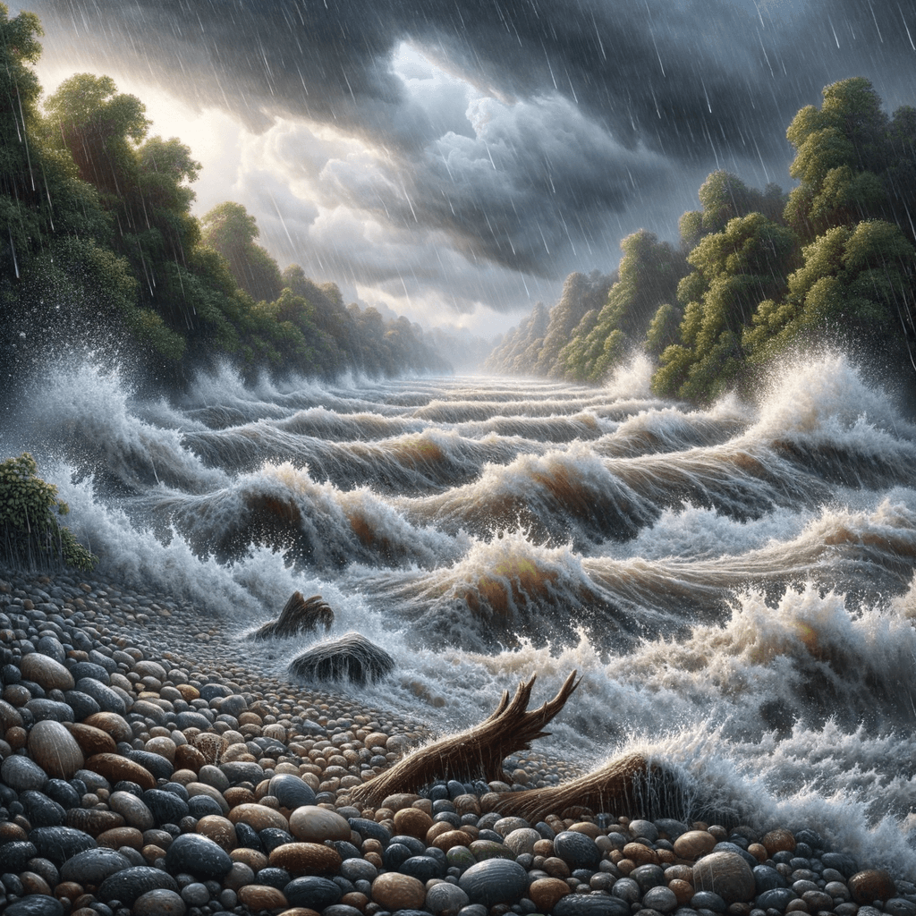 Cuando el río suena, agua lleva.