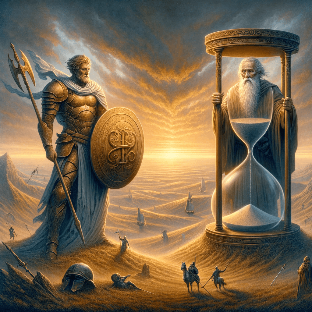 Los dos guerreros más poderosos son la paciencia y el tiempo. — León Tolstói