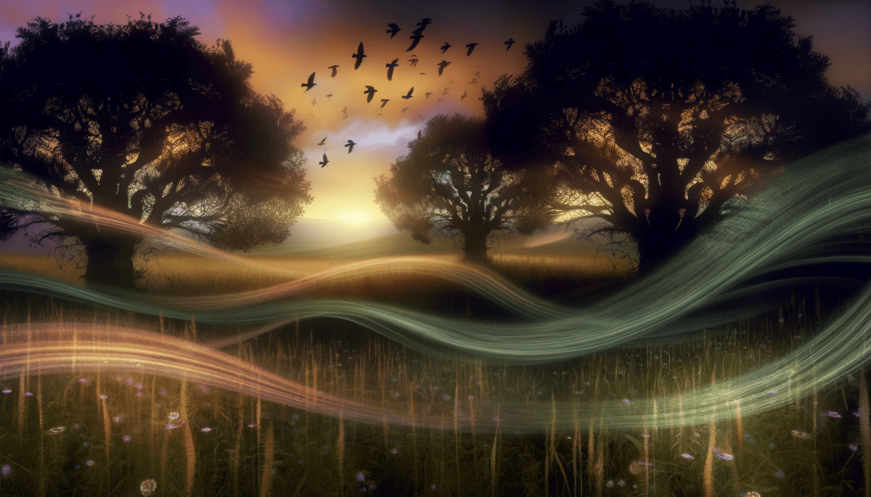 La brisa del amanecer tiene secretos que contarte. No vuelvas a dormir. — Rumi