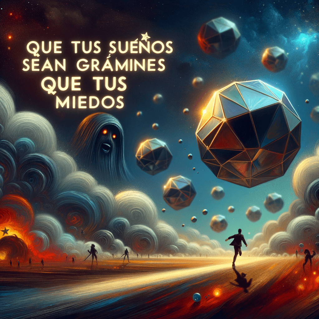 Que tus sueños sean más grandes que tus miedos. - Anónimo