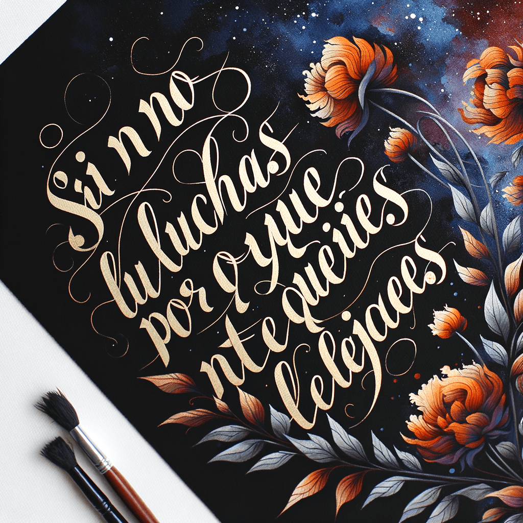 If you don't fight for what you want, don't complain about what you lose.