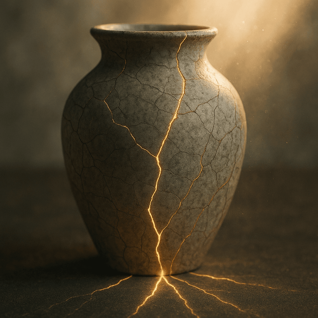 Las grietas finas pueden dejar entrar la luz del día. — Proverbio japonés