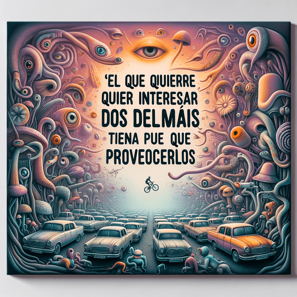 El que quiere interesar a los demás tiene que provocarlos. - Salvador Dalí