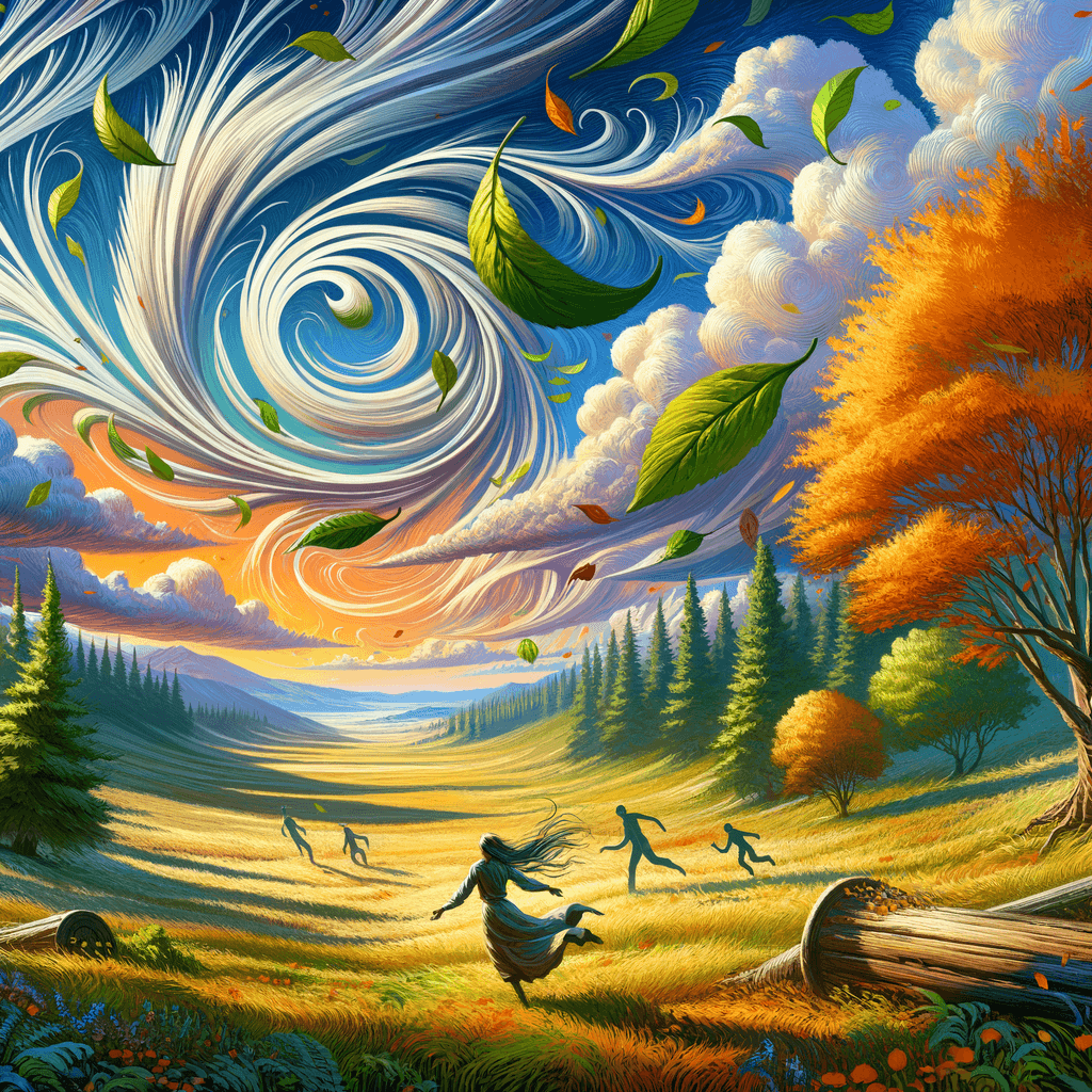 Persigue tus sueños como el viento persigue las hojas; deja que tu espíritu baile libre y audazmente, pues el mundo es tu escenario. — Desconocido, Global.