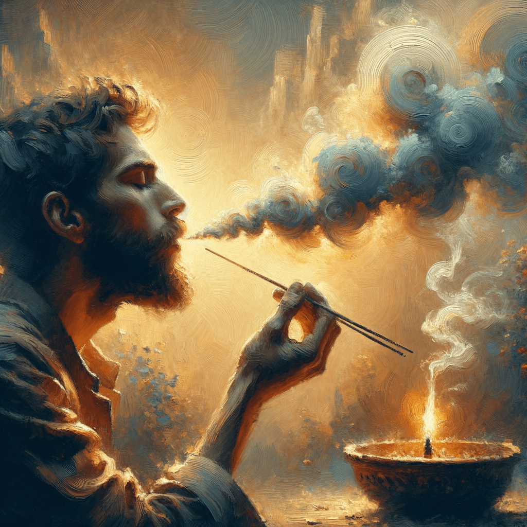 El que quiere incienso, que sople.