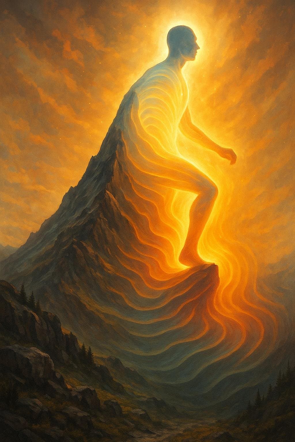 You do not really want to climb the mountain — you want to climb yourself. — Hermann Hesse