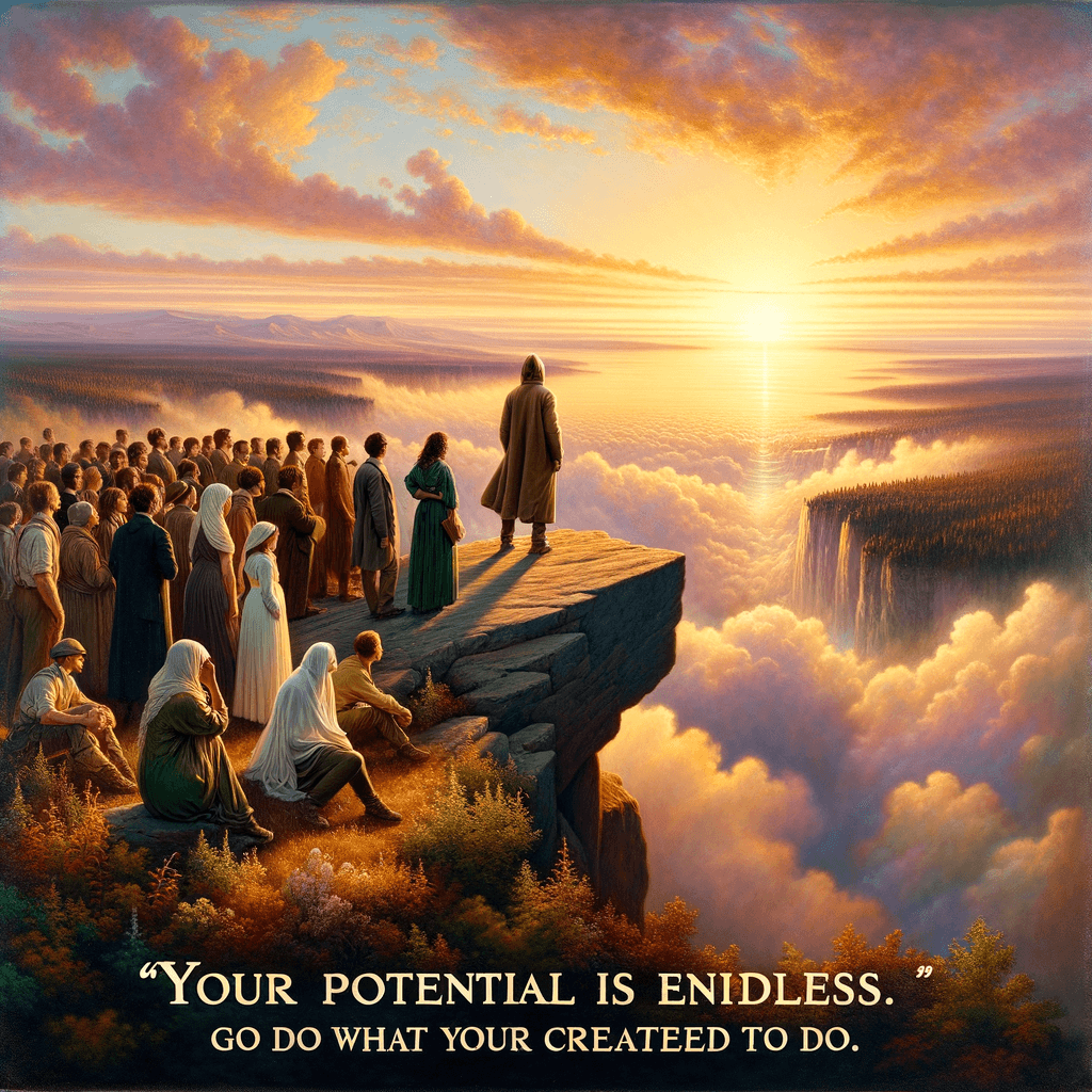 你的潜力是无限的。去做你被创造来做的事。——未知