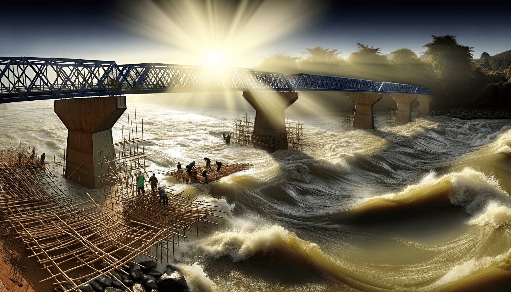 Un puente aún puede ser construido, mientras las aguas amargas fluyen debajo. — Anthony Liccione