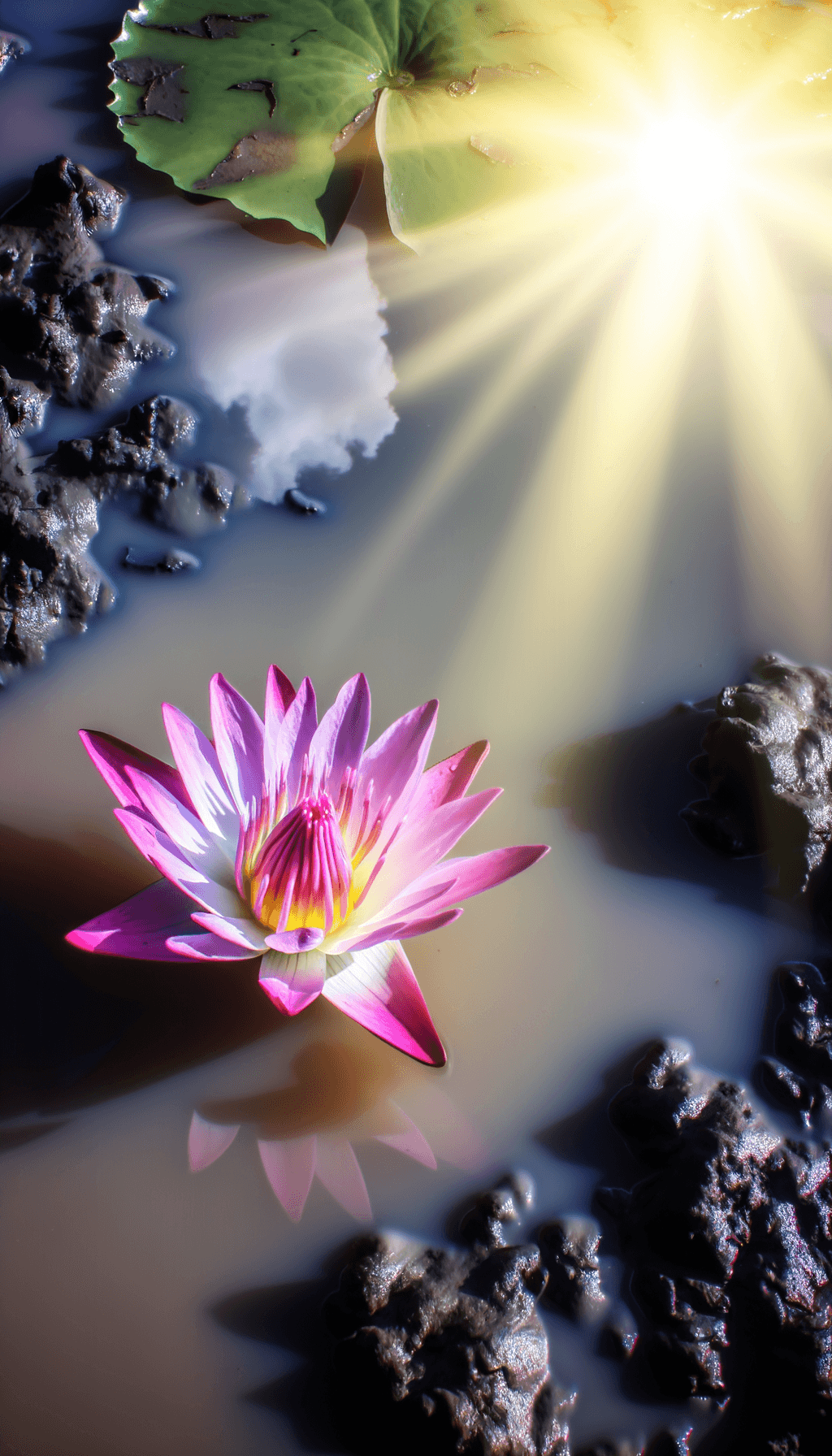 The lotus does not hesitate to bloom even in the muddiest waters. — Indian Proverb