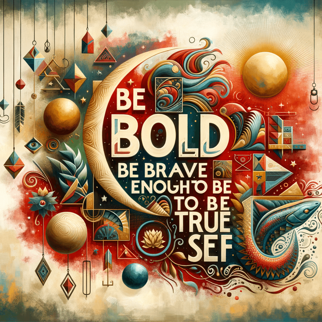 Be bold, be brave enough to be your true self. — Queen Latifah