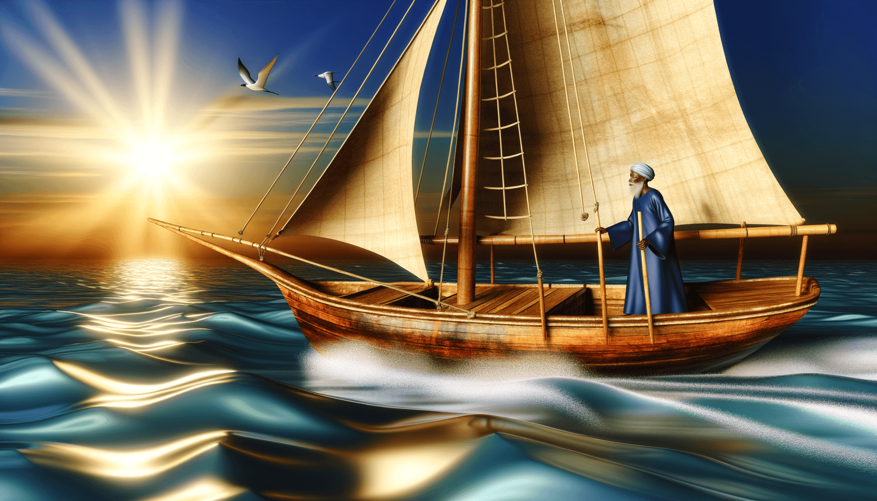 智慧之风即将吹起,准备好你的风帆。 — 非洲谚语