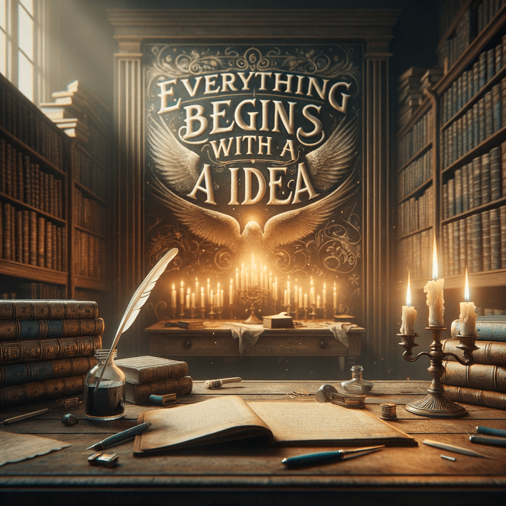 Todo comienza con una idea. — Earl Nightingale