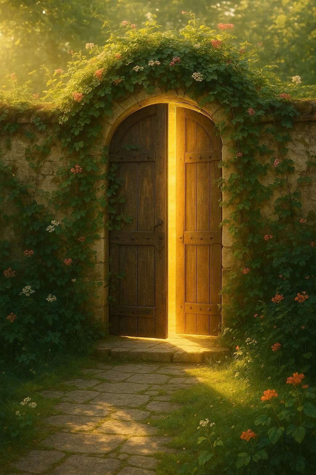 Llama y la puerta se abrirá. — Proverbio islámico