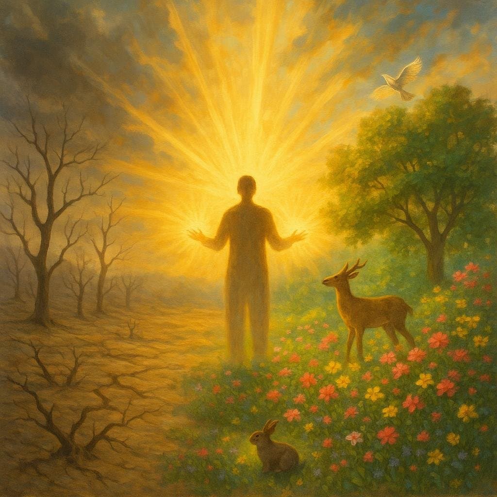 希望之光:滋养灵魂的力量源泉 滋养希望是对灵魂最真实的滋养。—— 奇玛曼达·恩戈齐·阿迪奇