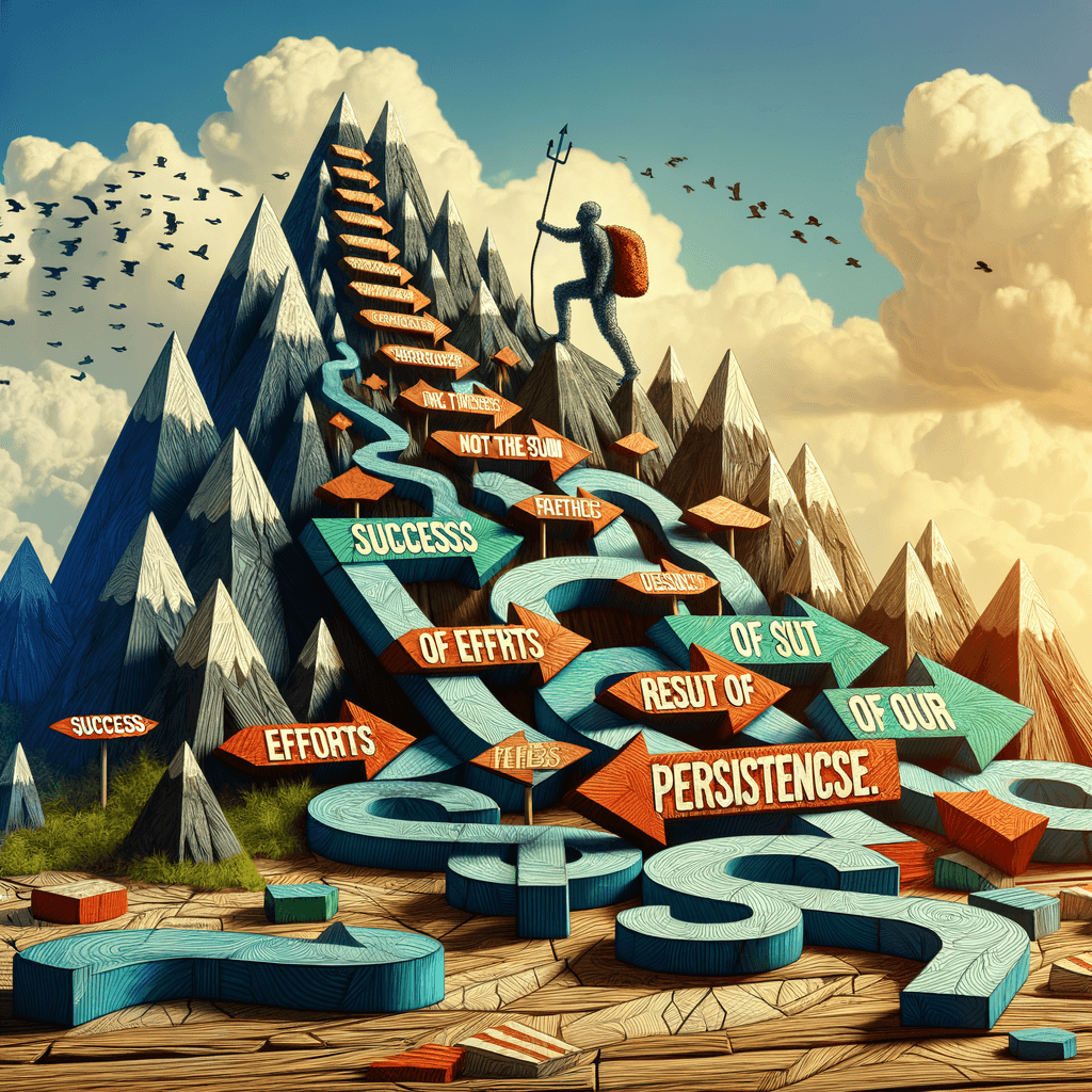 El éxito no es la suma de nuestros esfuerzos, sino el resultado de nuestra persistencia. — Maya Angelou, Estados Unidos.