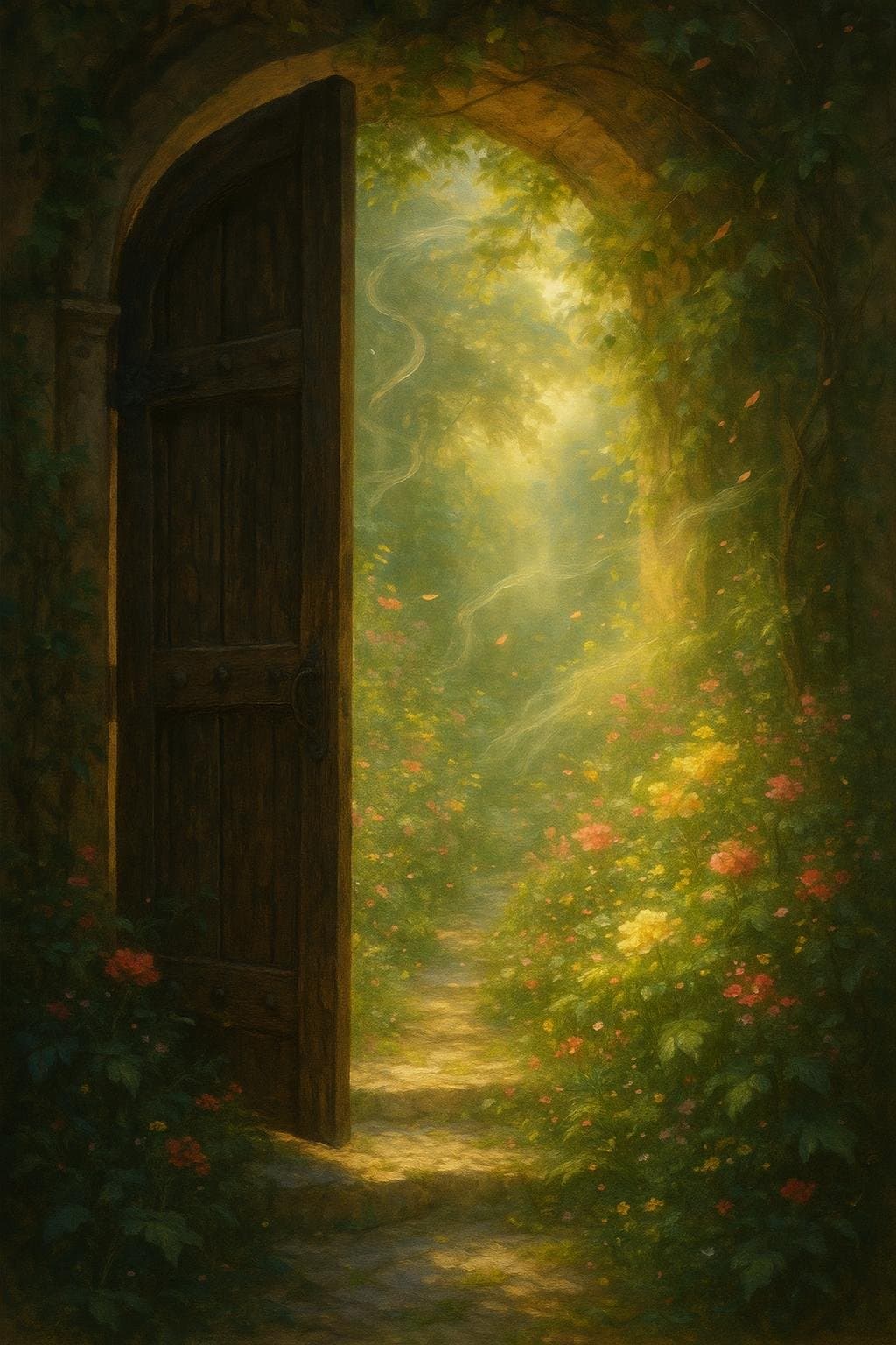 Desear la verdad es dejar la puerta al jardín abierta. — Jalaluddin Rumi