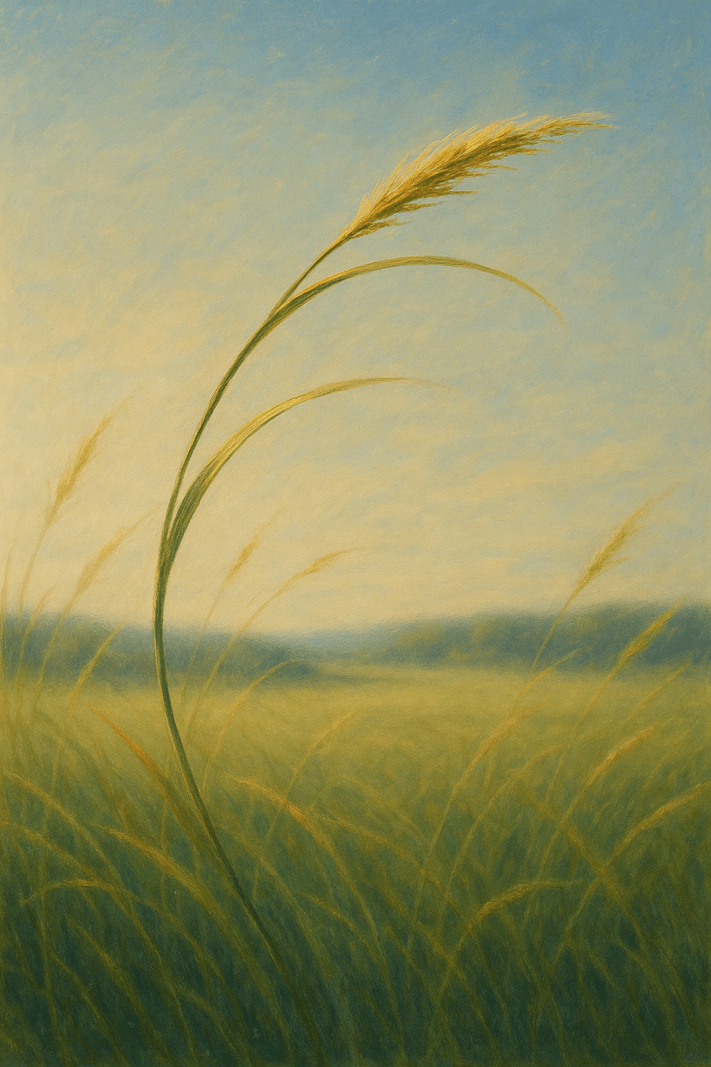 韧性之道:从草叶到人类精神 一根草叶弯曲却不折断;人的精神也应如此坚韧。——拉宾德拉纳特·泰戈尔