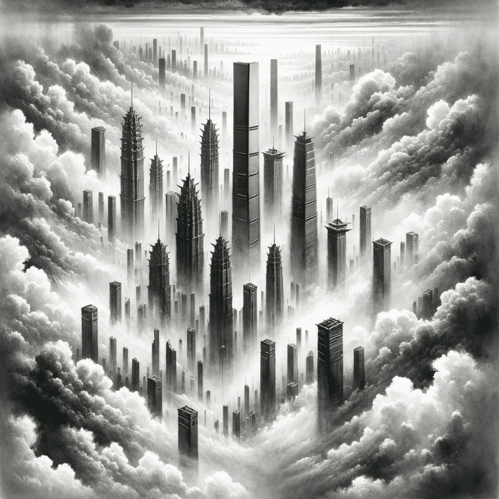 不畏浮云遮望眼,自缘身在最高层。 - 王安石