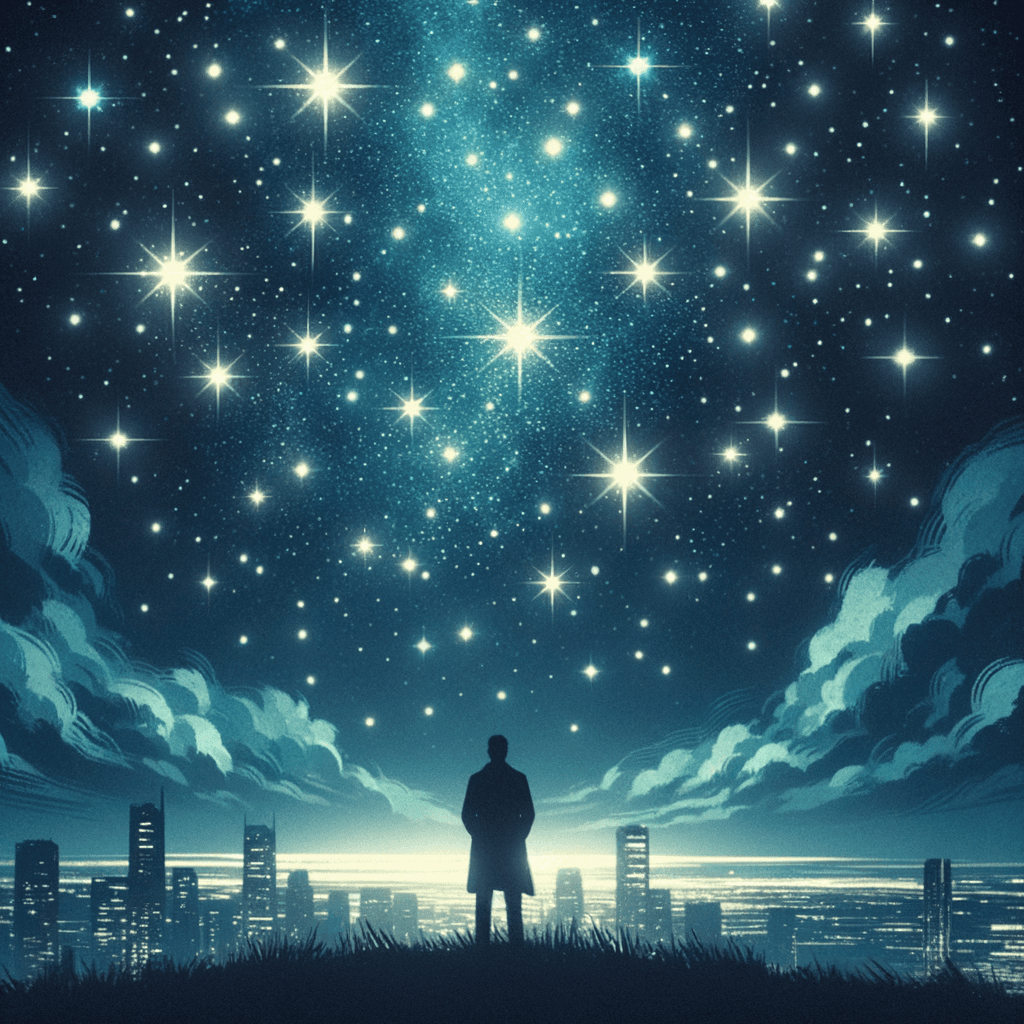 Las estrellas no están en el cielo para que las veamos; están en el cielo para que sigamos soñando.