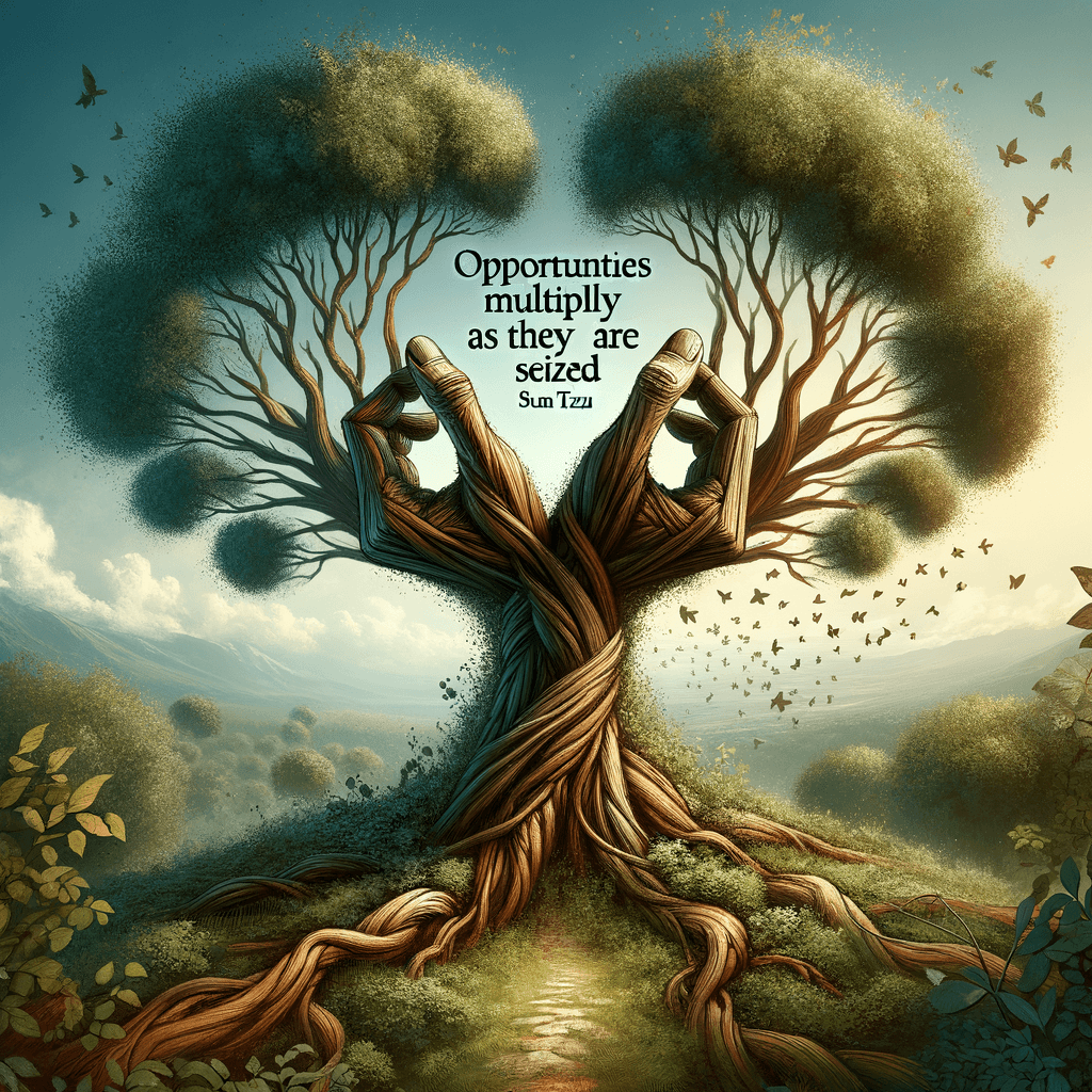 Las oportunidades se multiplican a medida que se aprovechan. — Sun Tzu
