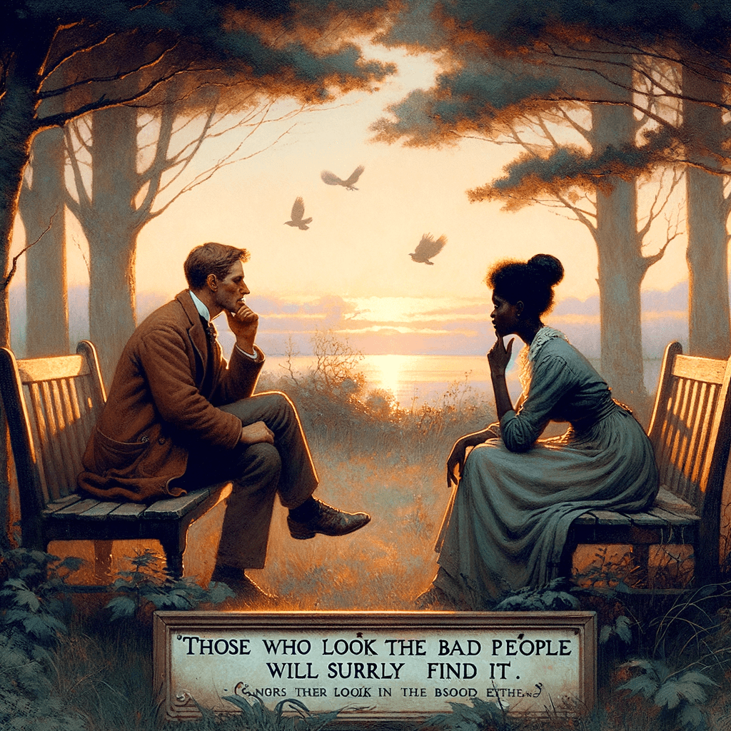 那些寻找他人缺点的人肯定会找到。 — 亚伯拉罕·林肯